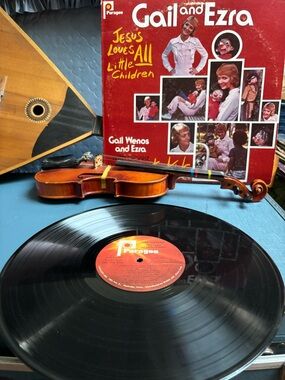 1976 Christian ventriloquist LP "Jesus Loves All Little Children" by Gail Wenos